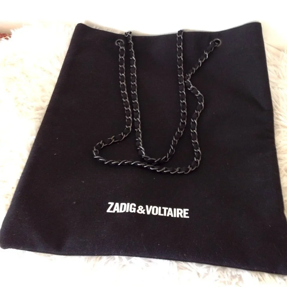 Zadig & Voltaire Tote with Chain Straps